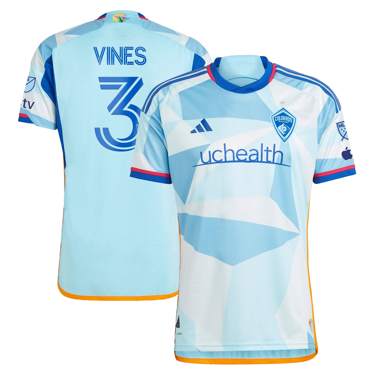 Sam Vines Colorado Rapids adidas 2024 New Day Kit Player Jersey - Light Blue