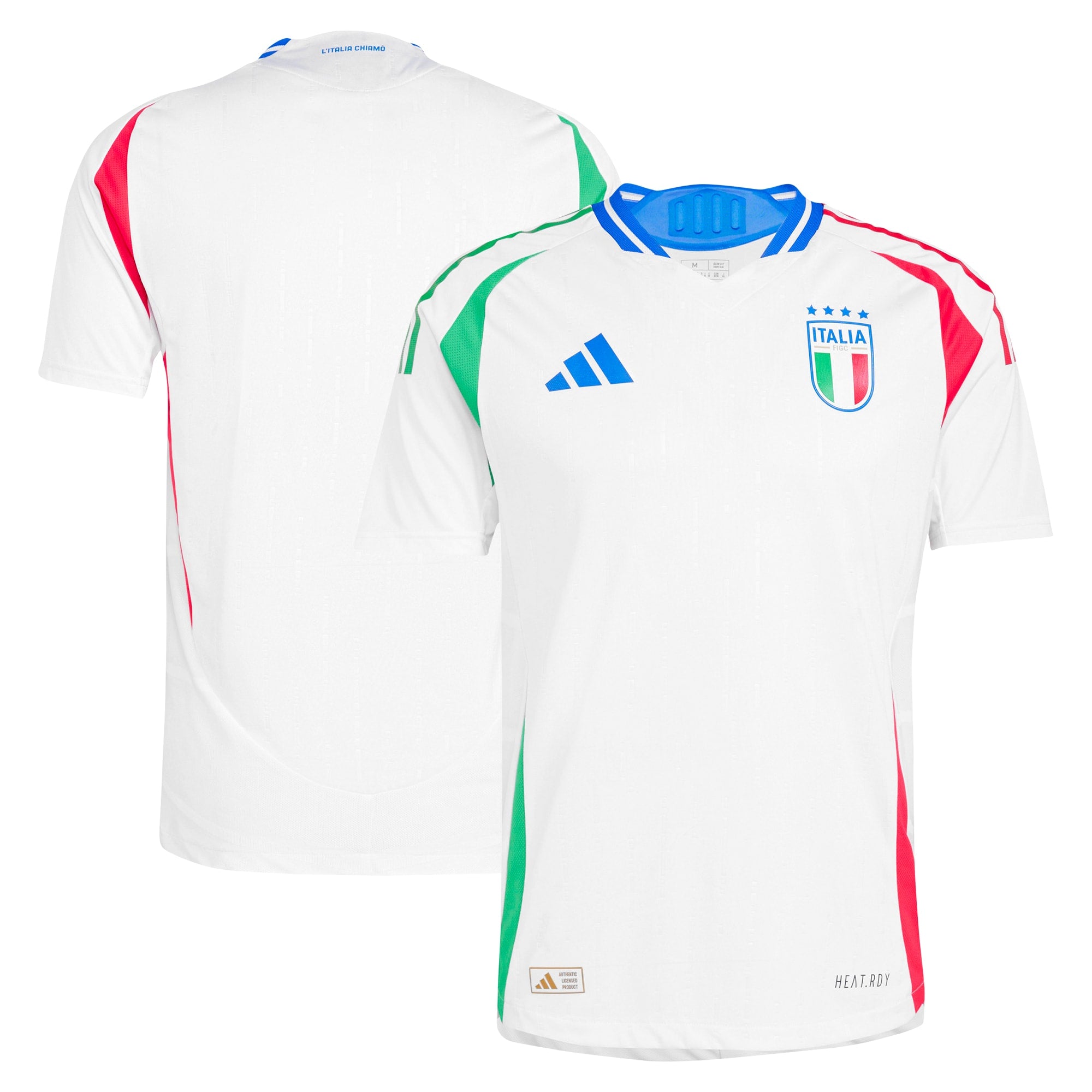 Italy National Team adidas 2024 Away Jersey - White