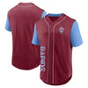 Colorado Rapids Fanatics Balance Fashion Baseball Jersey - Burgundy