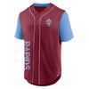 Colorado Rapids Fanatics Balance Fashion Baseball Jersey - Burgundy