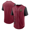 Atlanta United FC Fanatics Balance Fashion Baseball Jersey - Red