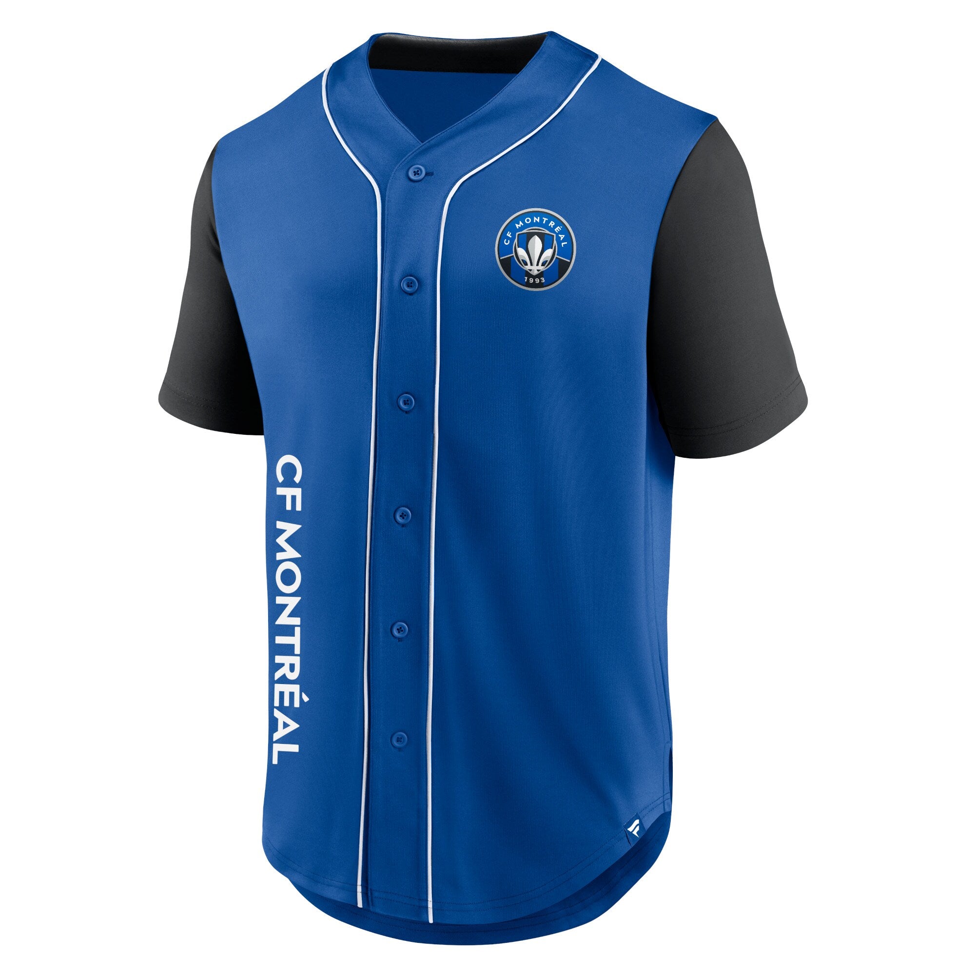 CF Montreal Fanatics Balance Fashion Baseball Jersey - Royal