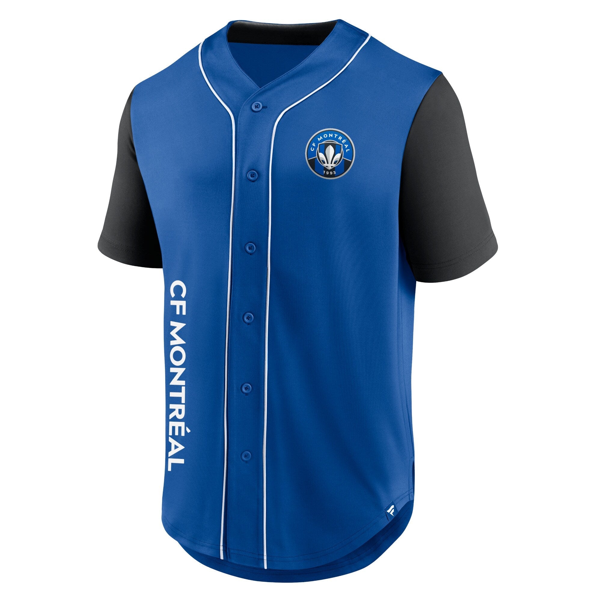 CF Montreal Fanatics Balance Fashion Baseball Jersey - Royal