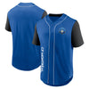 CF Montreal Fanatics Balance Fashion Baseball Jersey - Royal
