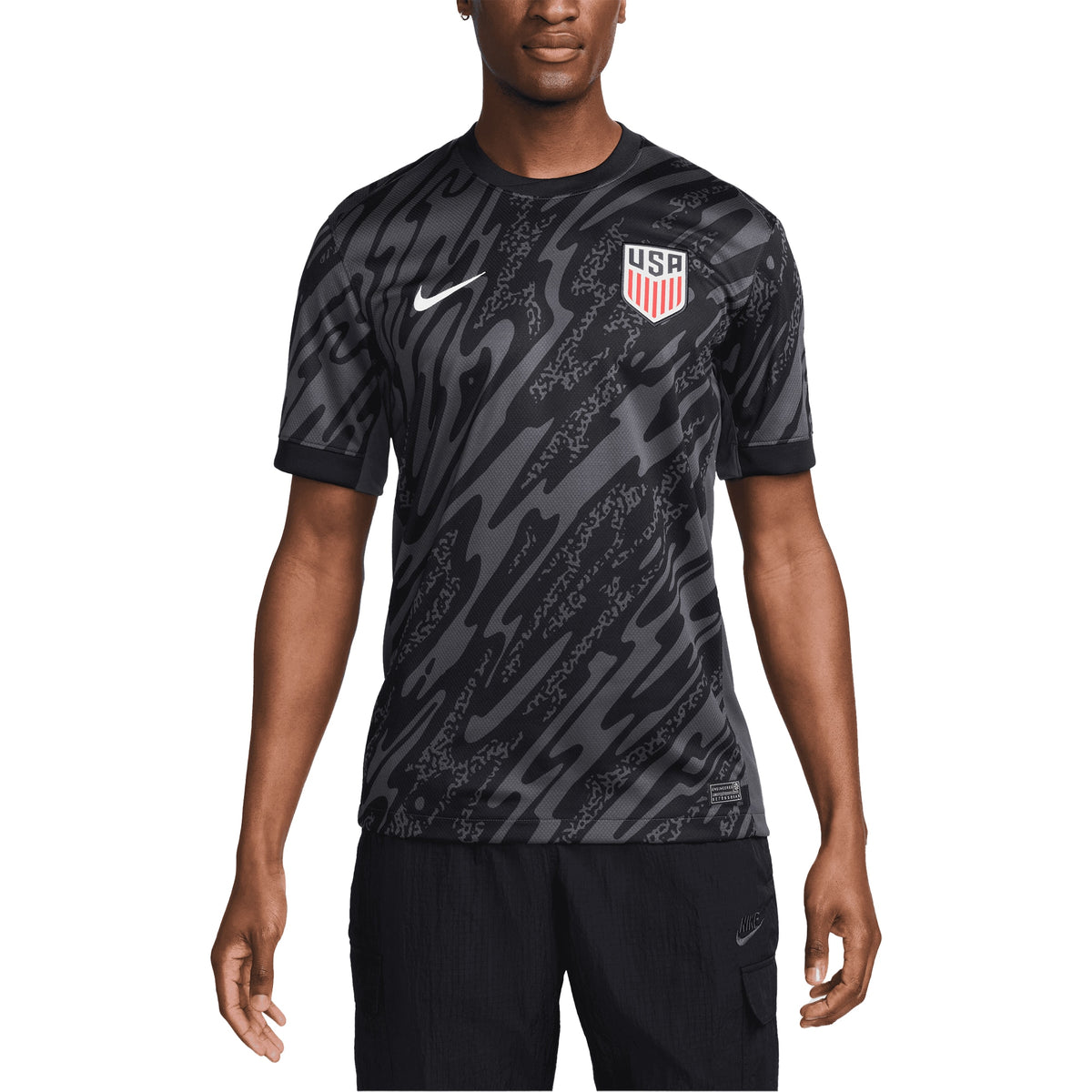 USMNT Nike 2024 Goalkeeper Stadium Jersey - Black