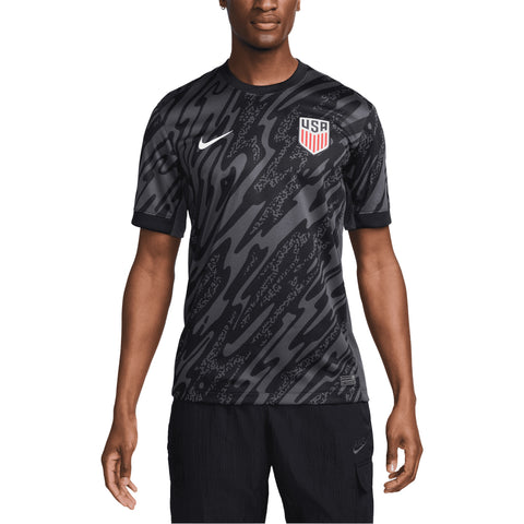 USMNT Nike 2024 Goalkeeper Stadium Jersey - Black