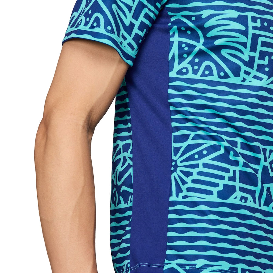 Brazil National Team Nike 2024 Academy Pro Pre-Match Top - Blue