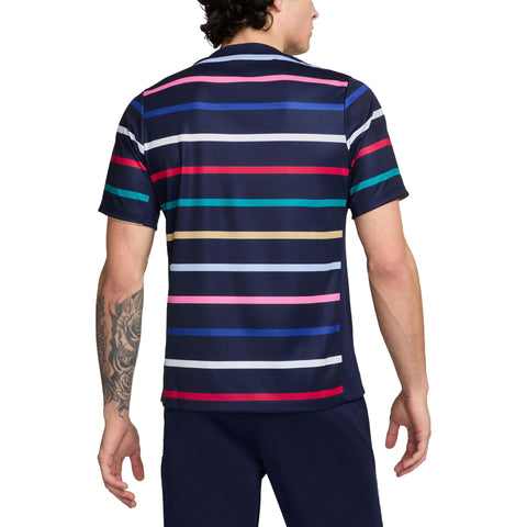 France National Team Nike 2024 Academy Pro Pre-Match Top - Blue