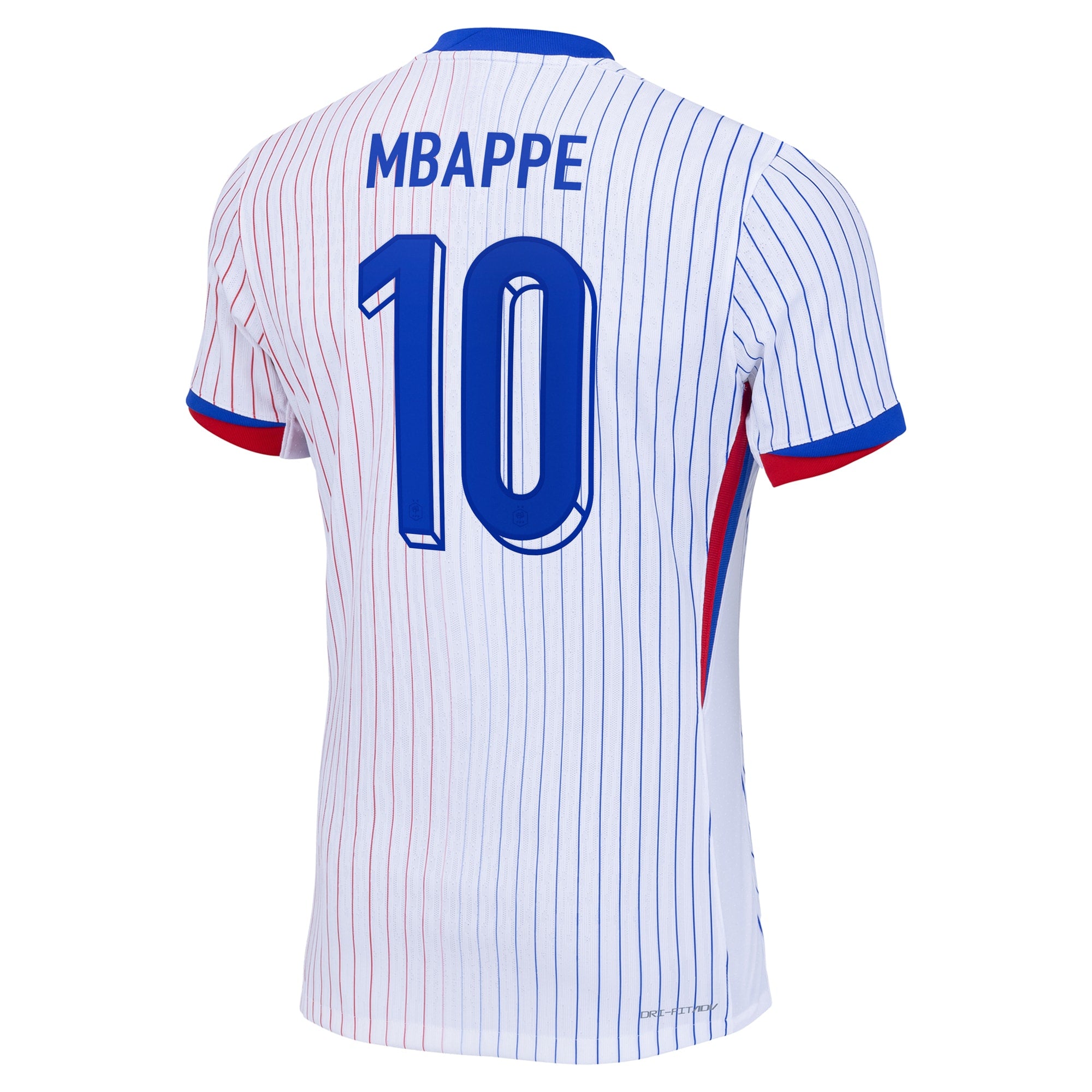 Kylian Mbappe France National Team Nike 2024 Away Jersey - White