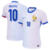 Kylian Mbappe France National Team Nike 2024 Away Jersey - White