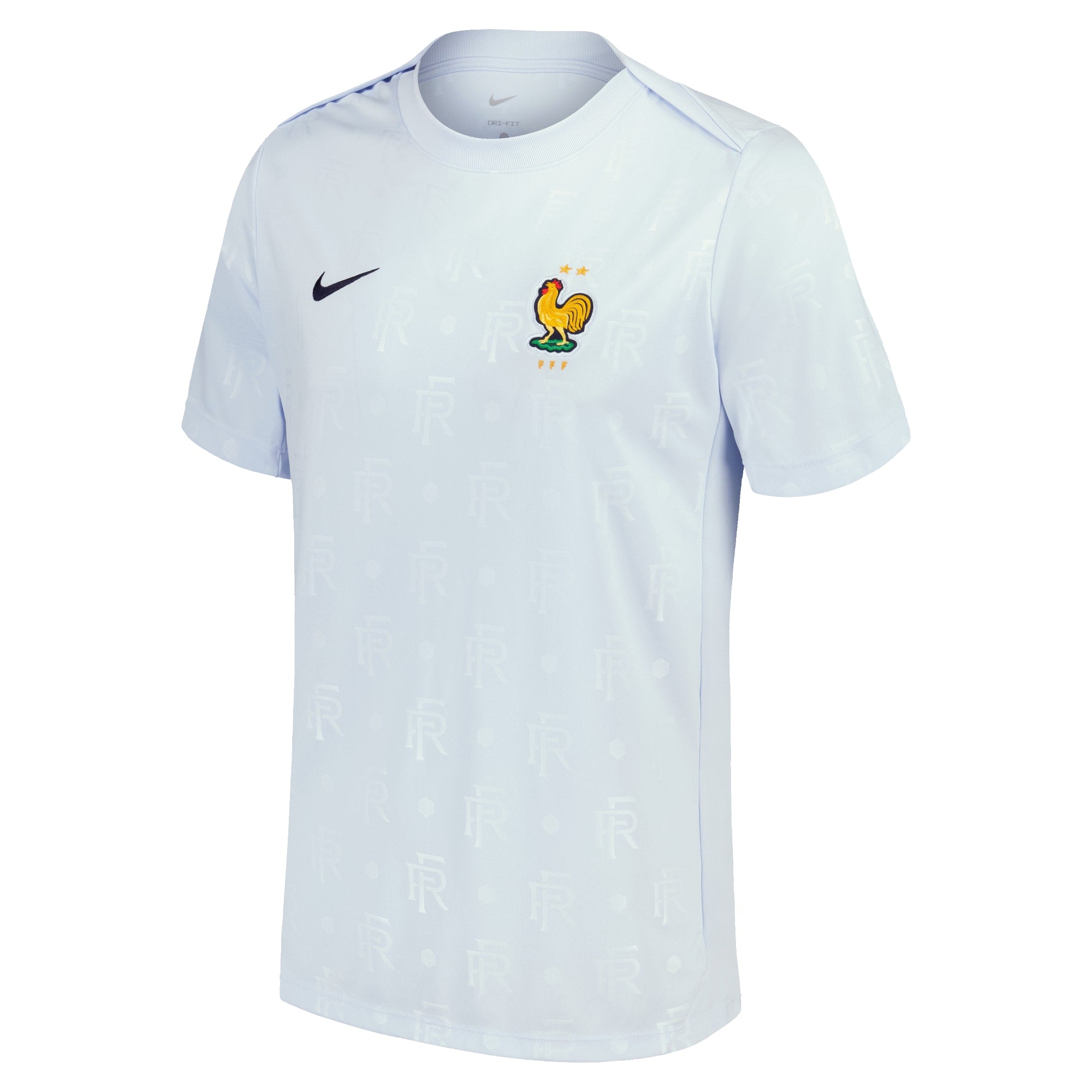 France National Team Nike 2024 Travel Top - Blue