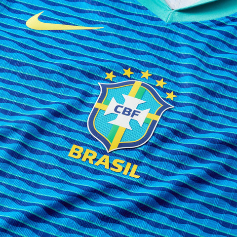Neymar Jr. Brazil National Team Nike 2024 Away Match Player Jersey – Blue