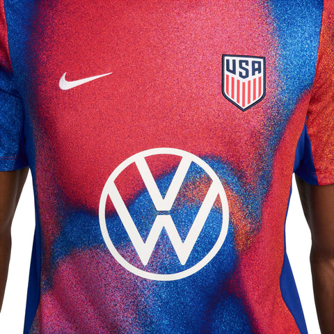 USMNT Nike 2024 Academy Pro Pre-Match Top - Royal