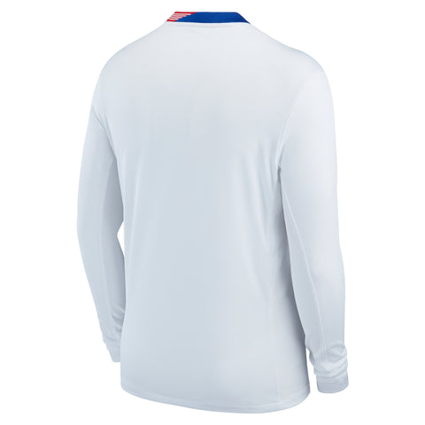 USMNT Nike 2024 Home Long Sleeve Jersey - White