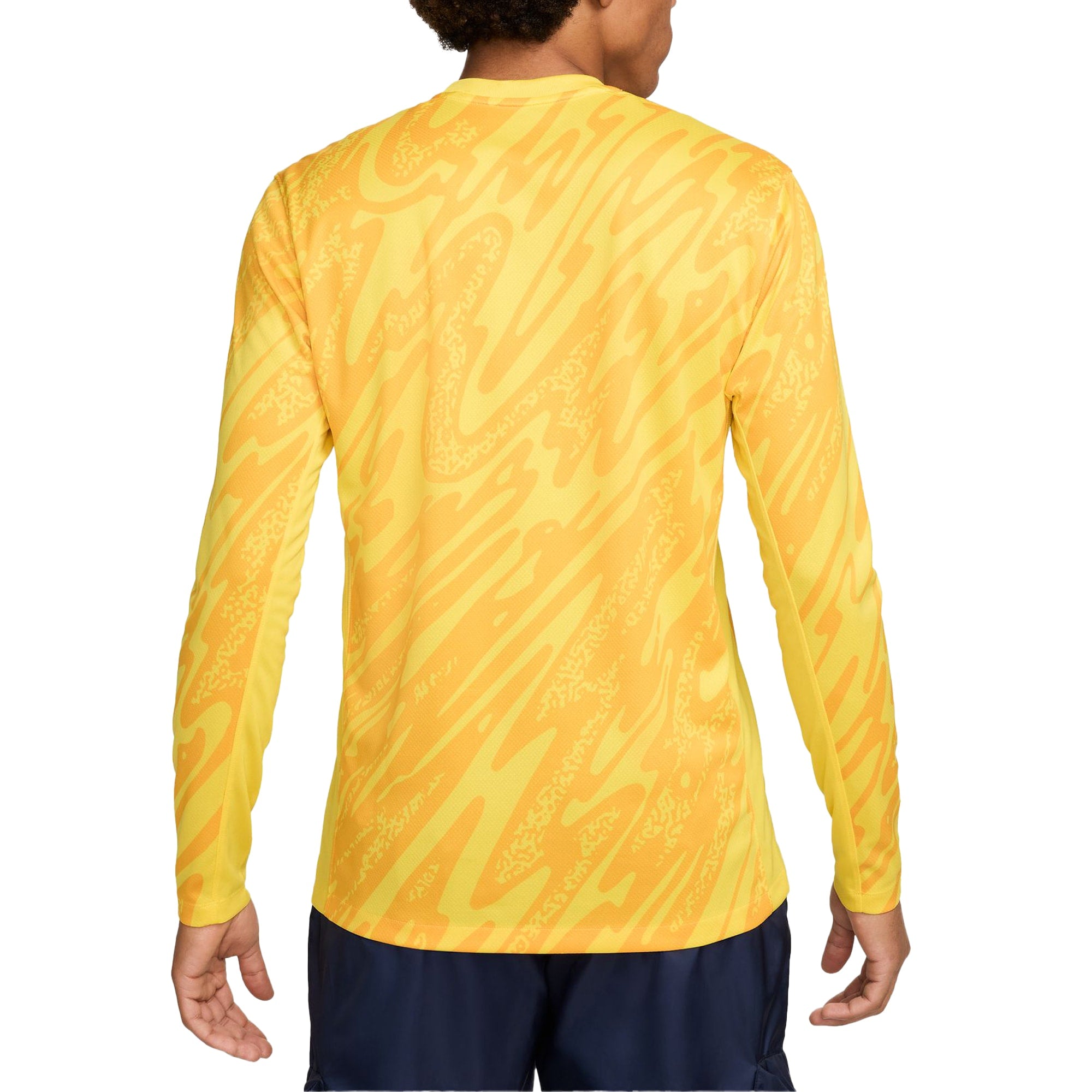 France National Team Nike 2024 Goalkeeper Stadium Long Sleeve Jersey - Yellow