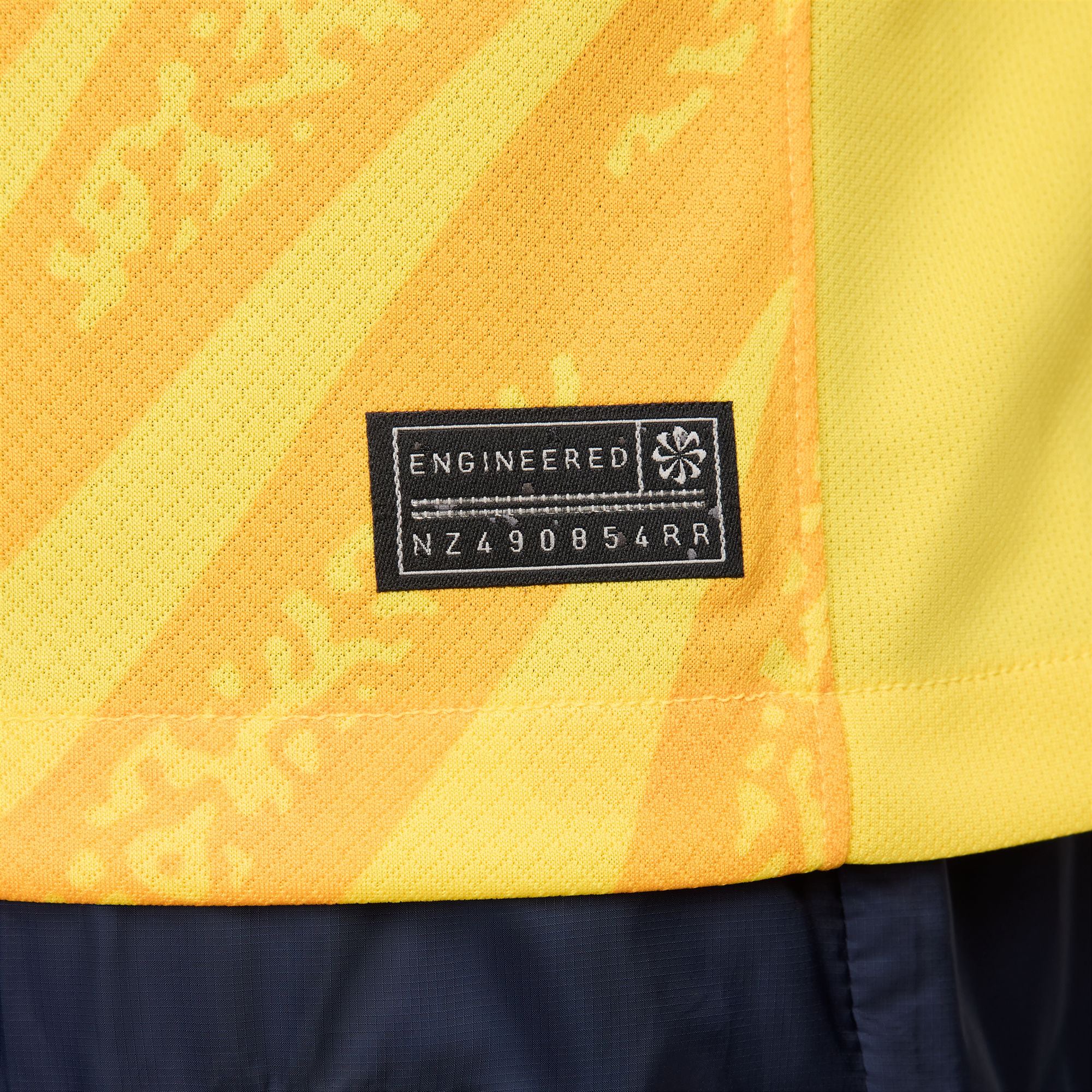 France National Team Nike 2024 Goalkeeper Stadium Long Sleeve Jersey - Yellow