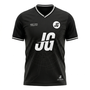 Jersey Gool "Stealth" Official Kit – Premium Pitch Black Performance Jersey
