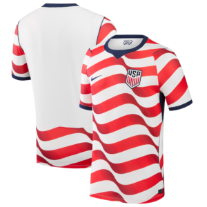 Nike USMNT 2026 Home Stadium Replica Jersey - USA National Team Soccer Kit (White)